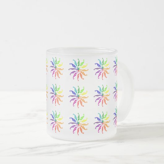 Tasse - Mehrfarbige Räder (VorderseiteRechts)