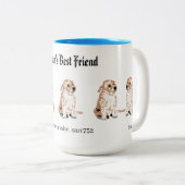 Tasse : Mein bester Freund / Labrador Retriever (VorderseiteRechts)