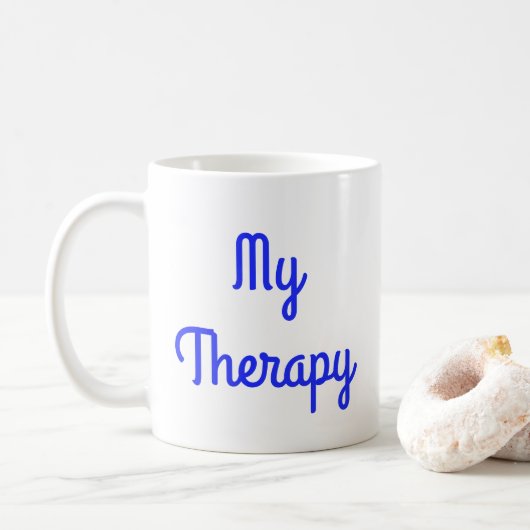 Tasse meiner Therapie (Mit Donut)
