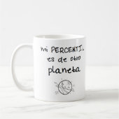 Tasse meines Perzentils ist von ein ander Planeten (Links)
