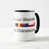 Tasse Merci à nos libérateurs (VorderseiteRechts)