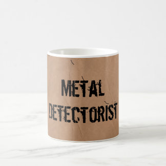 Tasse: Metalldetektor (Schatzkarte) Kaffeetasse