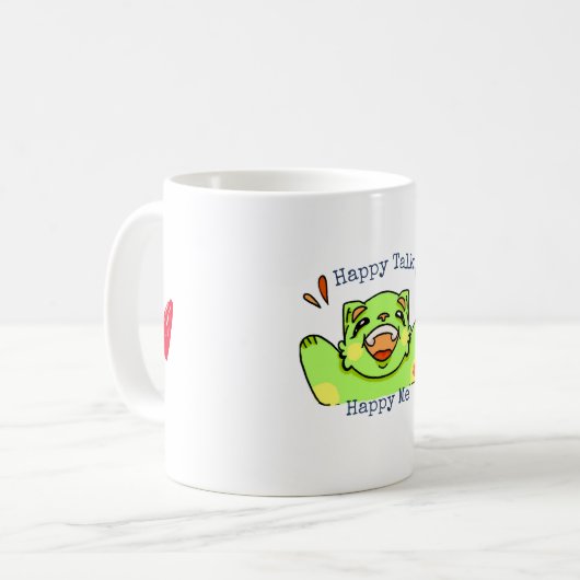 Tasse - Meug - Katze - (Vorderseite Links)