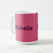 Tasse Michelle (Vorderseite Links)