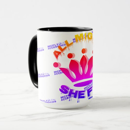 Tasse Mighty She Fly McFly Zubehör (Vorderseite Links)