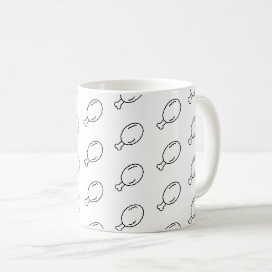 Tasse Minimalistisch Fricken (VorderseiteRechts)