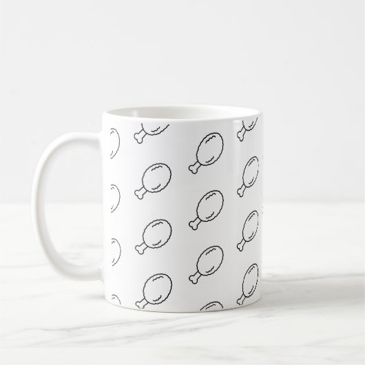Tasse Minimalistisch Fricken (Links)