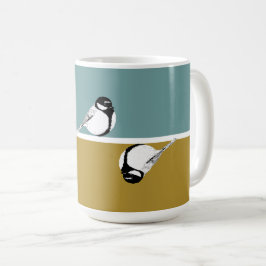 Tasse Minimalistischer Vogeldesign