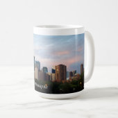 TASSE: Minneapolis, Minnesota Skyline - VOLLSTÄNDI Kaffeetasse (VorderseiteRechts)