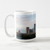 TASSE: Minneapolis, Minnesota Skyline - VOLLSTÄNDI Kaffeetasse (Links)