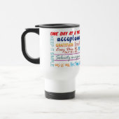 Tasse mit 12 Schritt-Erholungs-Slogans (Links)