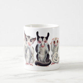 Tasse mit 3 kluge Zuckersegelflugzeugen