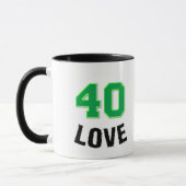 Tasse mit 40 Lieben (Links)