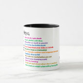 Tasse mit AathiChudi (Zentrum)