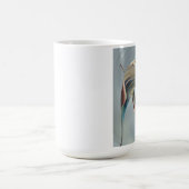 Tasse mit abstraktem der tropischen Blumen (Mittel)