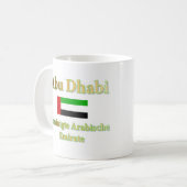 Tasse mit Abu Dhabi (Vorderseite Links)