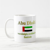 Tasse mit Abu Dhabi (Links)