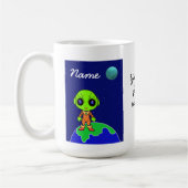 Tasse mit Alien "You're my love.." von Jo Images. (Links)