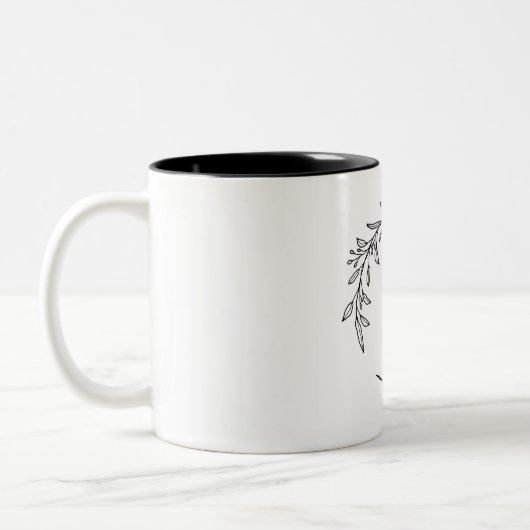 Tasse mit Alphabet (Links)