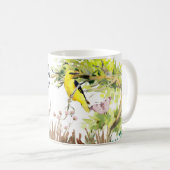 Tasse mit Aquarell-Vers aus der Bibel (VorderseiteRechts)