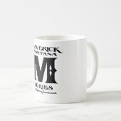 Tasse mit Außenseitermontana-Logo (VorderseiteRechts)
