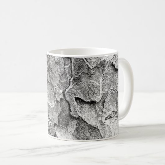 Tasse mit Baumrinde (VorderseiteRechts)