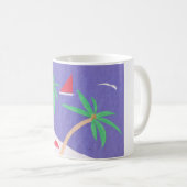 Tasse mit Beachszene (VorderseiteRechts)