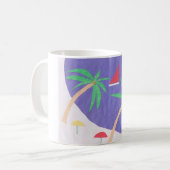 Tasse mit Beachszene (Vorderseite Links)