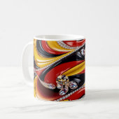 Tasse mit belgischen Farben (Vorderseite Links)