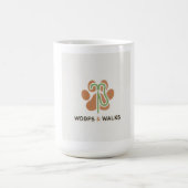 Tasse mit Bellen und Gehen (Mittel)