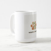 Tasse mit Bellen und Gehen (Vorderseite Links)