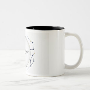 Tasse mit benutzerdefiniertem Familiennamen Ster