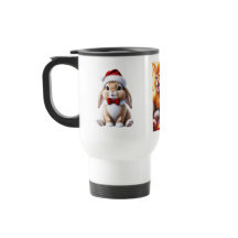 Tasse mit bezauberndem Design eines Kaninchens & K