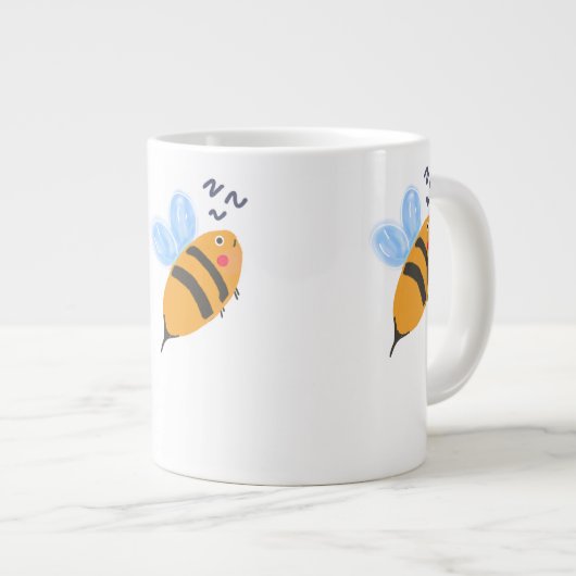 Tasse mit Bienenabdruck (Vorderseite Rechts)