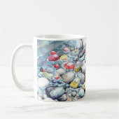 Tasse mit Bild der Steine vom See-Vorgesetzten (Links)