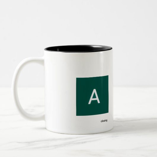 Tasse mit Bild und Text (Links)