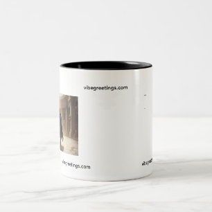 Tasse mit Bild und Text