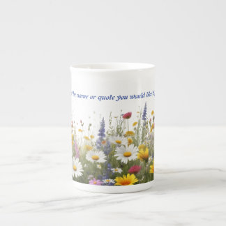 Tasse mit Blume