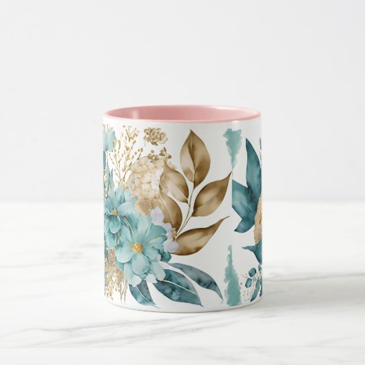 Tasse mit Blume (Zentrum)