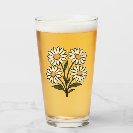 Tasse mit Blumen (Vorne (Gefüllt))
