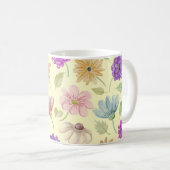 Tasse mit Blumen (VorderseiteRechts)
