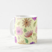 Tasse mit Blumen (Vorderseite Links)