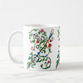 Tasse mit Blumen (Links)