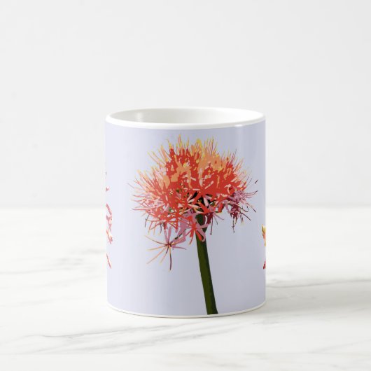 Tasse mit Blumen von Kapstadt (Mittel)