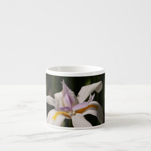 Tasse mit Blumencoffee oder Tee-Cup (Vorderseite)