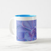 Tasse mit Blumendesign (Vorderseite Links)