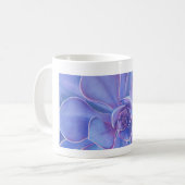 Tasse mit Blumendesign (Vorderseite Links)