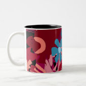 Tasse mit Blumenmotiv (Links)