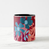 Tasse mit Blumenmotiv (Mittel)