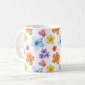 Tasse mit Blumenmuster, Naturliebhaber (Vorderseite Links)